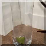 G12. Simon Pearce tall vase.